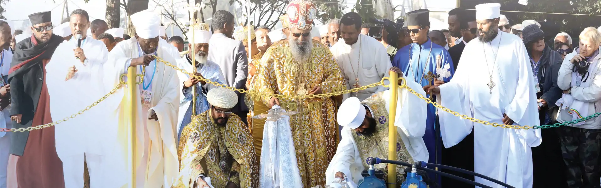 Timket (Epiphany) celebration for Evening Arrivals ETHF16